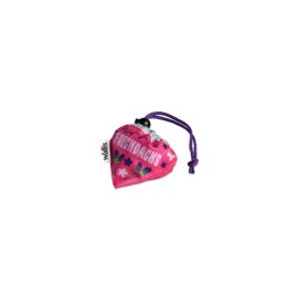 Bolsa Ecologica Plegable 100% Poliester, Diseno Corazon, 38×38 Cm, Color Gris