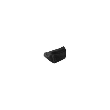 Cangurera C/Compartimientos, Correa Ajustable, 35x19x9 cm, Negro