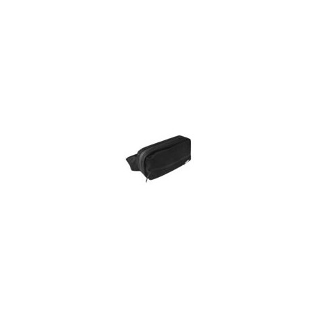Cangurera C/Compartimientos, Correa Ajustable, 27x13x6 Cm, Negro