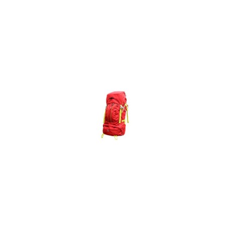 Mochila Para Montana ZONGLA 60 L, Semi-Impermeable, 32x75x22 cm, Rojo