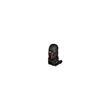 Mochila Para Montana Montana 65 L, Semi-Impermeable, Negra Con Rojo