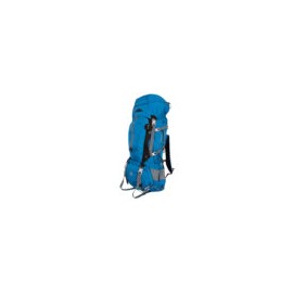 Mochila De Montana KALA PATAR 90 L,  Semi-Impermeable, Con Funda Que La Hace Impermeable, Varillas De Aluminio, 37x90x26 Cm, Az
