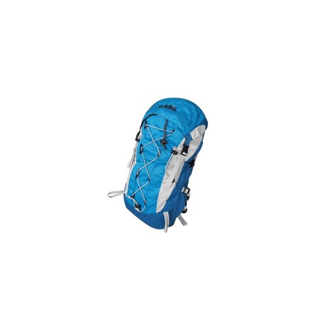 Mochila Para Media Montana Poon Hill 30 L, Varilla Y Soporte De Pvc, 23x58x20 Cm, Azul Con Gris