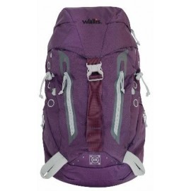 Mochila Para Media Montana THAPA 35 L, Varilla Y Soporte De PVC, 28x58x20 Cm, Morado