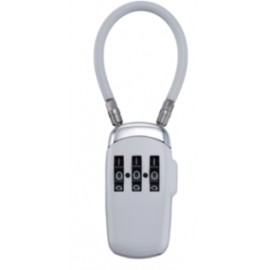 Candado De Combinacion Para Equipaje Y USB, Color Plata