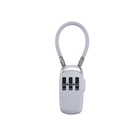 Candado De Combinacion Para Equipaje Y USB, Color Plata