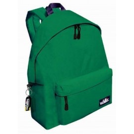 Mochilas Hobby Con Bolsa Frontal, 32x40x17cm De Base, 10 Cm Arriba, Verde