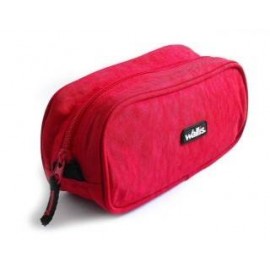 Estuches 100% Nylon, 20×6.5×8 Cm, Rojo