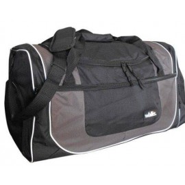 Maleta De Ortiva Y Viaje 65 L, 65x33x30 Cm,N Gro Con Gris