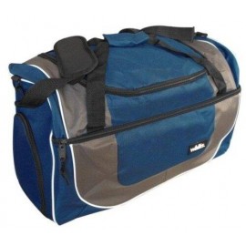 Maleta Deportiva Y Viaje 65 L, 65x33x30 Cm, Azul Con Gris