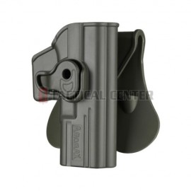 Funda Pist. Polim. CZ P10C AMOMAX Negra Derecha