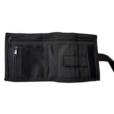 Cartera De Seguridad Con Correa Para Cinturon, 24.5×11.5 Cm, Color Negro