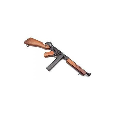 Metralleta LEGENDS M1A1 Negra/Madera  CO2  Bbs Cal. .177 FULLAUTO
