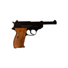 Pistola WALTHER P38 Negra  CO2 BB Cal. .177  400 Fps