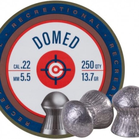 Diabolos Crosman Cal. 5.5 Mm Punta Redonda. DOMED