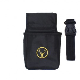 CARTUCHERA P/CINTURA DOBLE BOLSA NEGRA (50 Cart.)