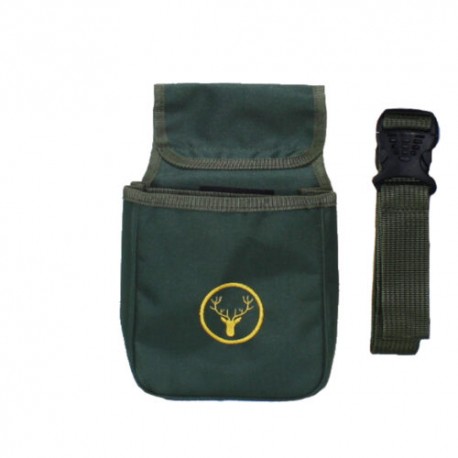 CARTUCHERA P/CINTURA DOBLE BOLSA VERDE (50 Cart.)