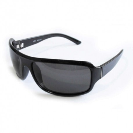 Lentes Polarizados armazon Y Varillas Negro Mate, Micas Humo