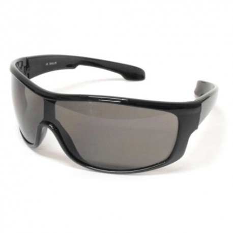 Lentes Deportivo armazon Y Varillas Negro, Micas Verde Humo