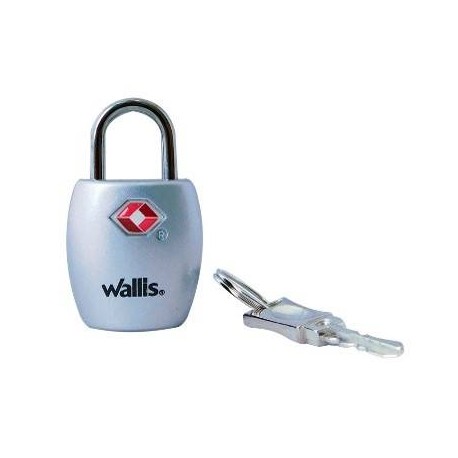 Candado De Llave TSA, Color Plata