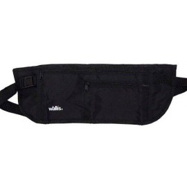 Cartera De Seguridad Con Correa Para Cintura, 38×13 Cm, Color Negro