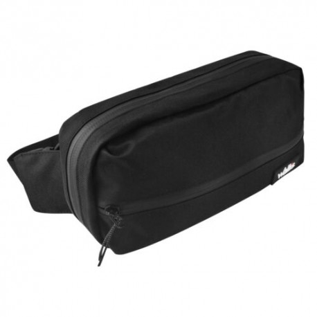 Cangurera C/Compartimientos, Correa Ajustable, 27x13x6 Cm, Negro