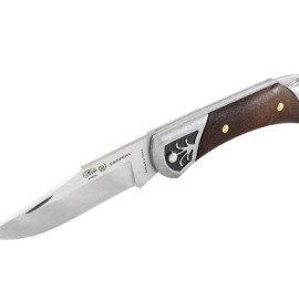 Navaja Campera, Para Campo Y Caza, Mango Cromo Duro Y ABS, Hoja Lisa 9 Cm, Peso 175 Gr