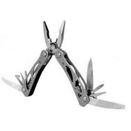 Multiherramienta Con Pinza De 12 Usos,?10.5 Cm Cerrada, Mango Aluminio, Con Funda
