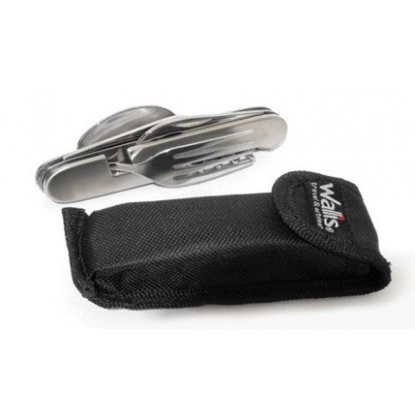 Cubierto Con 8 Usos, Desprendible A 2 Piezas, Cerrado 10.5 Cm, Mango Metal, Con Funda