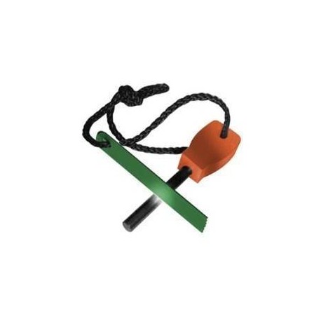 PEDERNAL, Chispa De 3000?C, Cordon, Naranja Con Negro