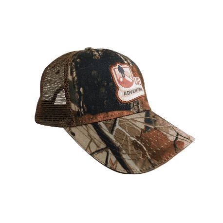 Gorra Con Malla Y Ajustador De Velcro