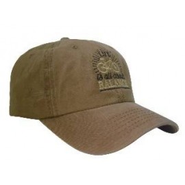 Gorra Prelavada Con Ciutillo De Ajuste Y Hebilla