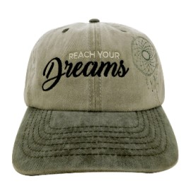 Gorra Prelavada Con Ciutillo De Ajuste Y Hebilla