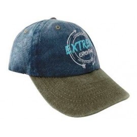 Gorra Prelavada Con Ciutillo De Ajuste Y Hebilla