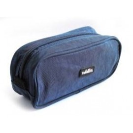 Estuche 100% Nylon, 20×6.5×8 Cm, Azul Marino