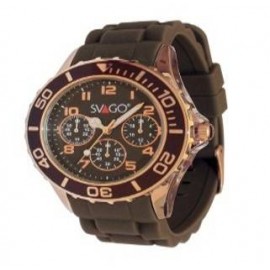Reloj S?NTIS Analogo, Unisex,  50 Metros / 5 ATM, Cafe Con Cobre