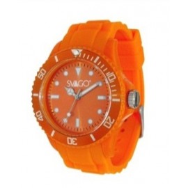 Reloj S?NTIS Analogo Unisex,, Bisel Giratorio, 50 Metros / 5 ATM, Naranja
