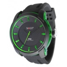 Reloj Pilatus Analogo Unisex, Resistencia 100 M / 10 Atm, Colorn Gro Con Caja E Inde  Erde Trasiucido