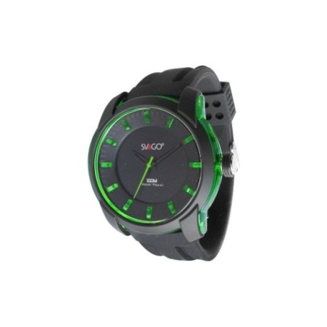 Reloj Pilatus Analogo Unisex, Resistencia 100 M / 10 Atm, Colorn Gro Con Caja E Inde  Erde Trasiucido