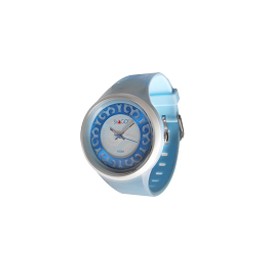 Reloj DOM Analogo Para Dama, 100 M / 10 ATM, Color Azul