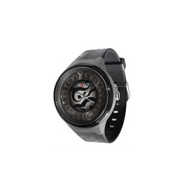 Reloj DOM Analogo Para Dama, 100 M / 10 ATM, Color Negro