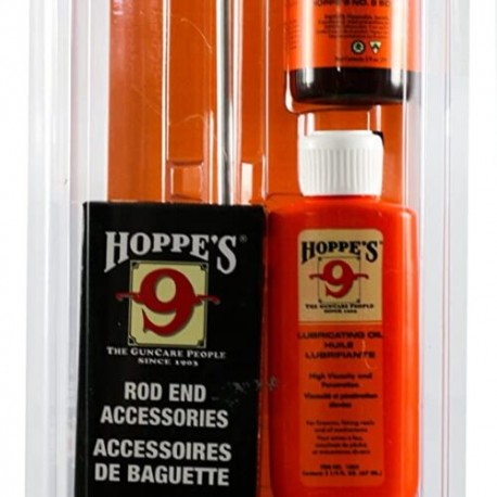 Kit De Limpieza HOPPE?S P/Pistola Cal. .22 (Aluminio)