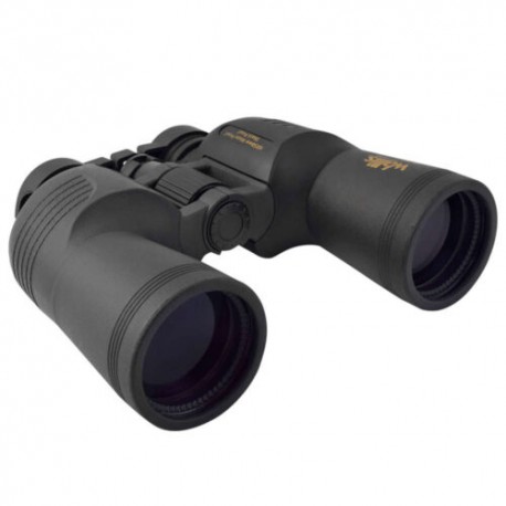 Binocular Gran Angular Tipo Porro, 10 X 50 Mm, Revestimiento Green, Bak-4 nitrogenoo En El Interior, Negro