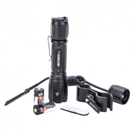 Linterna De Luz LED Con Accesorios Para Caza, 760 Lumenes, A Prueba De Agua Hasta 2 M IPX8, 14.3 Cm