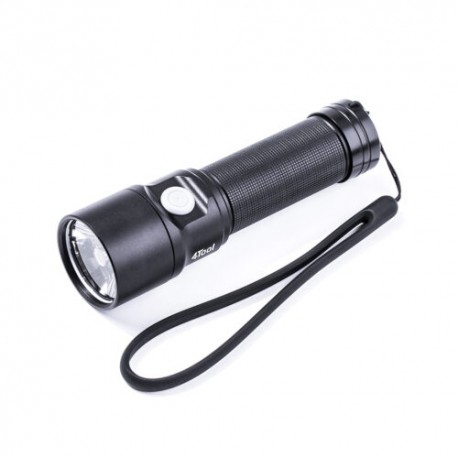 Linterna De Luz LED Con Cargador USB Tipo C, 2200 Lumenes, Resistente A Lluvia Y Salpicaduras IPX7, 12.3cm