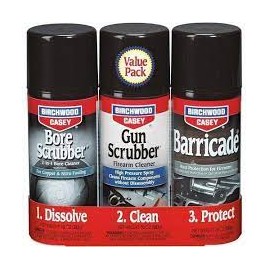 Kit Bore Scrubber, Gun Scrubber Y Barricade (283gr C/U)