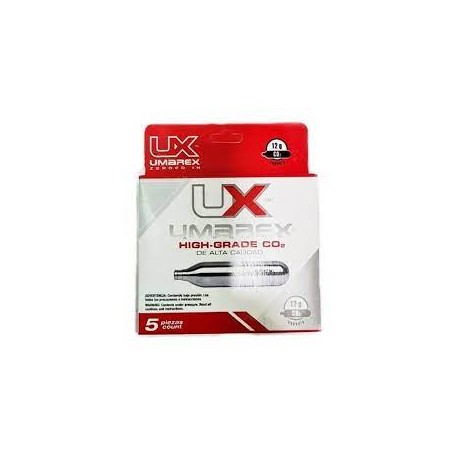 Cartuchos De Gas CO2 UMAREX De 12g, Caja Con 5