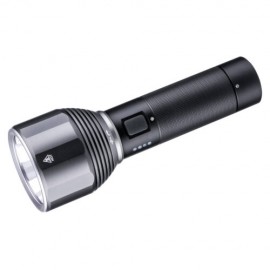 Linterna De Luz LED Con Cargador USB Tipo C, 2000 Lumenes, Resistente A Lluvia Y Salpicaduras IPX7, 16.4cm