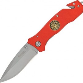 Navaja Rescate BOKER Magnum Fire Chief Negra/Roja 11.50 Cm.