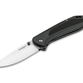 Navaja Tactica BOKER Magnum Advance Checkering Bk. Negra 8.99 Cm.